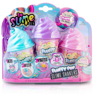 So Slime DIY Fluffy Pop Slime Shakers, Pack of 3