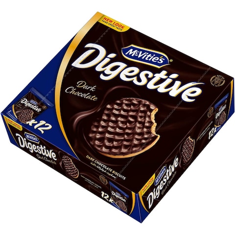 McVitie&#39;s Digestive Dark Chocolate Biscuits, 399.6g
