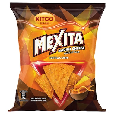 Kitco Mexita Nacho Cheese Tortilla Chips, 40g