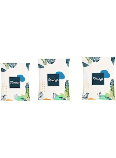4 in 1 Jumbo Vacuum Storage Bags - Air-Tight, Space-Saving Solution for Bedding, Clothing &amp; Travel, Durable, Dustproof, Multifunctional Pouches for Household Organization.