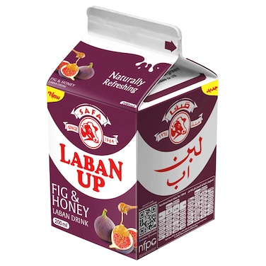 صفا لبن أب مشروب لبن بالتين والعسل، 200 ملل