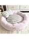SKEIDO Pet Bed For Cats or Small Dogs with Waterproof Bottom Super Soft Durable Fabric Pet Supplies -Pink