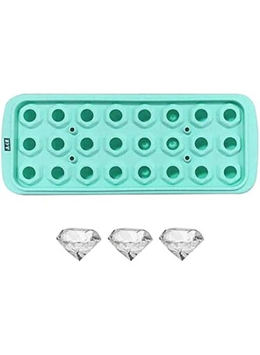 A&amp;K Dimond silicon molds Ice Cube Trays with Lids Ice Cube maker