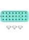 A&amp;K Dimond silicon molds Ice Cube Trays with Lids Ice Cube maker