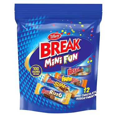 Tiffany Break, Mini Fun Pouch Wafer Fingers, 169.5g