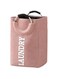 HOME DWELL Aluminum Handle Laundry Bag - 37 x 27 x 57 cm for Convenient Carrying and Storage