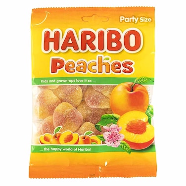 Haribo Peaches Candy, 160g