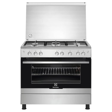 Electrolux Gas Cooker EKG9000A4X, 90 cm, Stainless Steel, 5 Burners
