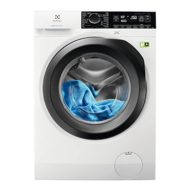 Electrolux Front Load Washer EW8F2166MA, 10 kg, UltraCare Technology, 1600 rpm, 0.727 kWh, White