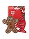 All For Paws Happy Holiday - 2 pack Gingerbread Man &amp; Fish