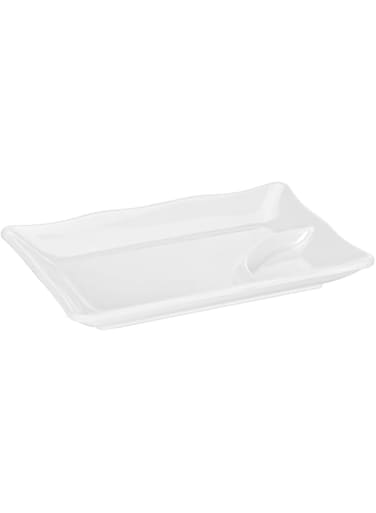 Harmony 2724623290867 7.5 Inch Rectangular Plate - White