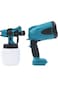 21V Cordless Paint Sprayer with 1.5Ah Battery and Charger 800ml Electric Spray Gun 3 Spray