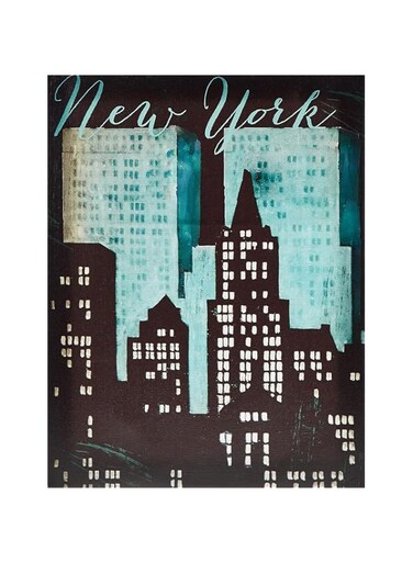 ojos Majestic Decorative Canvas Painting - Mixed Media