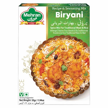 Mehran Biriyani Masala Powder, 55g