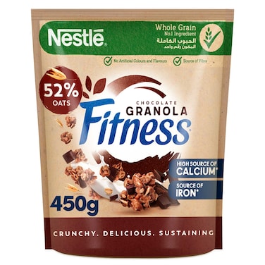 Nestle Fitness Chocolate Granola, 450g