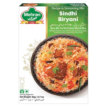 Mehran Sindhi Biryani Masala, 60g