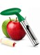 Apple Corer Tool - Ultra Sharp, Stainless Steel, Serrated Blades for Easy Coring - Easy to Use &amp; Clean, Durable Apple Corer Remover for Baking Apples &amp; More(Green)