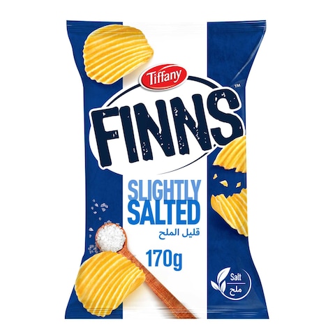 Tiffany Finns Slightly Salted Potato Chips, 170g