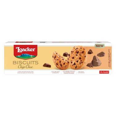 Loacker Gran Pasticceria Chip Chocolate Cookies, 96g