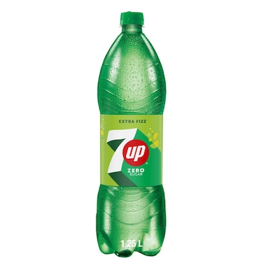 7UP Zero Bottle 1.25L