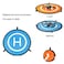 Universal Foldable Helipad Landing Pad For Drone &ndash; Diameter 90cm