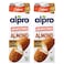 Alpro Almond Unsweetened Drink, 100% Plant-Based, Lactose Free  1L Pack of 2