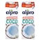 Alpro Coconut Unsweetened Drink, 100% Plant-Based, Lactose Free  1L Pack of 2