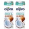 Alpro Coconut Almond Drink, 100% Plant-Based, Lactose &amp; Dairy Free  1L Pack of 2