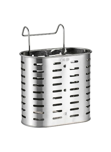 Kitchen Utensils Drying Out Holder Silver
