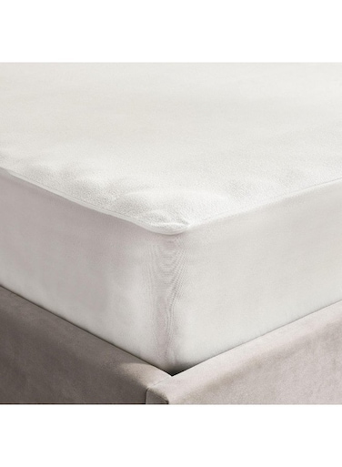 Home Revive Terry Waterproof Mattress Protector 90x200+33cm - White