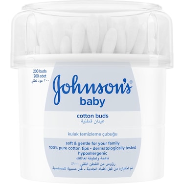 Johnson's Baby Pure Cotton 200 Buds