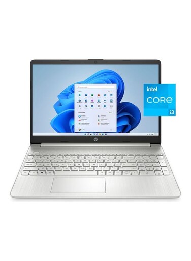 HP 15-dy2791wm Laptop With 15.6-Inch HD Display, Core i3-1115G4 Processor/8GB RAM/512GB SSD/Intel UHD Graphics/Windows 10 English Silver International Version (Upgraded)