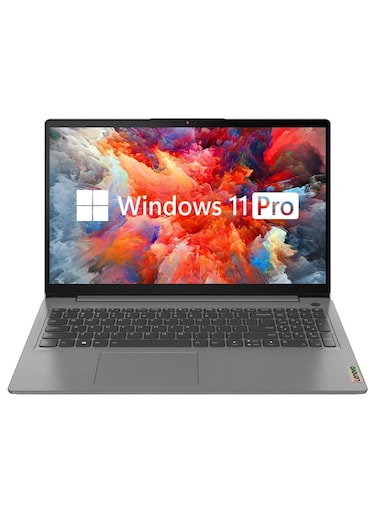 Lenovo IdeaPad 3 Laptop With 15.6-Inch FHD+ Touch screen Display, Intel Core i7-1255u Processor/40GB RAM/1TB SSD/Intel Iris XE Graphics/Windows 11 English/Arabic grey (Upgraded) International Version