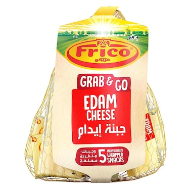 Frico Grab and Go Edam Cheese Snacks, 20g Pack of 5