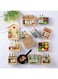 Cntqiang Fridge Sticker,8Pcs Simulated Cute Wine Bottles Holder Fridge Magnets for Home Wall Decoration Living Room