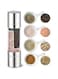 KASTWAVE Salt and Pepper Grinder, 2 in 1 Stainless Steel Pepper Mill and Salt Mill with Adjustable Ceramic Rotor-Sea Salt, Black Pepper, Fits in Home, Kitchen, Barbecue