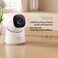eufy Security Indoor Cam C220, 2K Resolution Security Camera with 360&deg; PTZ, Plug-in Security Indoor Camera with 2.4G Wi-Fi, Human/Motion AI, Night Vision, AI Tracking, HomeBase S380 Compatible