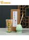 3 Pieces Matcha Tea Set with Ceramic Bowl, Spoon, Bamboo Matcha Whisk, Traditional Bamboo Whisk Kit, Best Gift for Friends, Family, Home, Camping, Green
