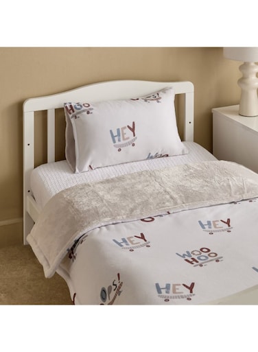 Box Joy Woo Hoo 2-Piece Toddler Comforter Set - 100x140 cm