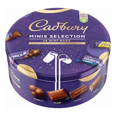 Cadbury Dairy Milk Assorted Minis Chocolate 38 Chocolates, 500g
