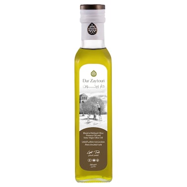Dar Zaytoun Blend of Refined Olive Pomace Oil and Extra Virgin Olive Oil, 250ml