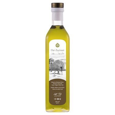Dar Zaytoun Blend of Refined Olive Pomace Oil and Extra Virgin Olive Oil, 500ml