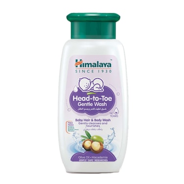 Himalaya Head-To-Toe Gentle Body And Hair Wash White 200ml