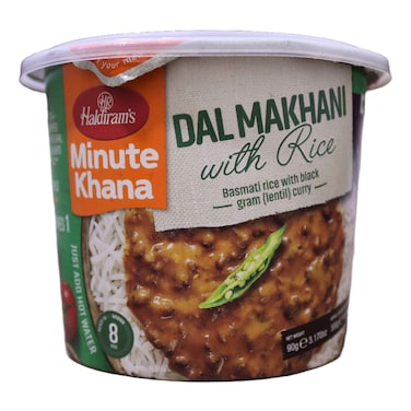 Haldiram's Minute Khana Dal Makhani with Rice, 90g