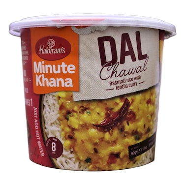 Haldiram's Minute Khana Dal Chawal Instant Meal, 90g