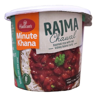 Haldiram's Minute Khana Rajma Chawal Instant Meal, 105g