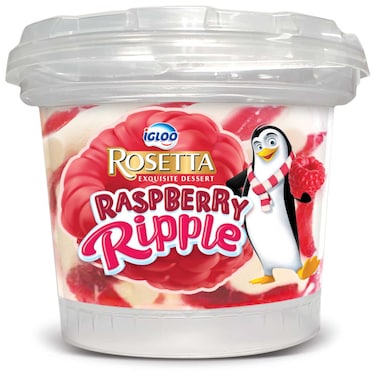 Igloo Ripple Raspberry Ice Cream, 150ml