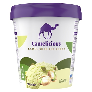 Camelicious Camel Milk Ice Cream Pistachio 125ml