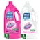 Vanish Liquid Fabric Stain Remover 1L for Coloured &amp; Whites + 1L FREE for White Clothes