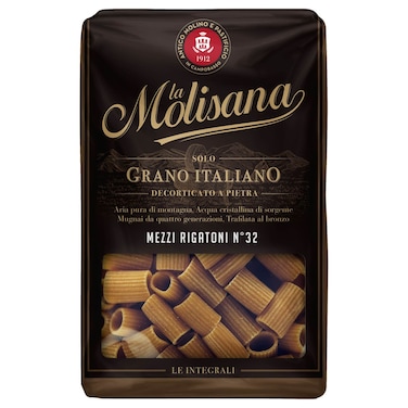 La Molisana Number 32 Grano Italiano Mezzi Rigatoni, 500g